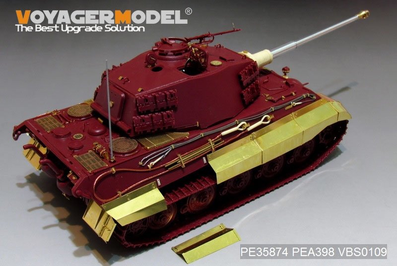 Voyager Model PEA398 WWII German King Tiger Schurzen（For MENG) 1/35 – image 3