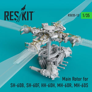 RESKIT RSU35-0013 Main Rotor for SH-60B, SH-60F, HH-60H, MH-60R, MH-60S 1/35 – obrázek 2