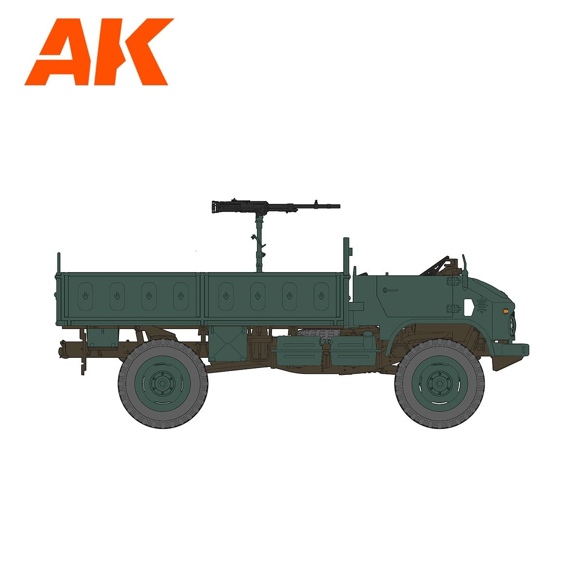 AK Interactive AK35505 UNIMOG S 404 EUROPE &amp;amp; AFRICA 1/35 – Bild 9