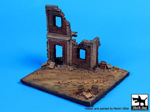 Black Dog D72009 House ruins Europe base 1/72 – Bild 4