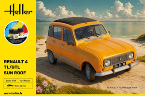 Heller 58704 Renault 4 TL/GTL Sun Roof - Starter Kit 1/24 – image 2