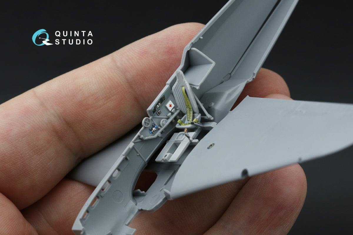 Quinta Studio QD72203 Yak-1 3D-Printed &amp;amp; colored Interior on decal paper (Zvezda) 1/72 – image 8