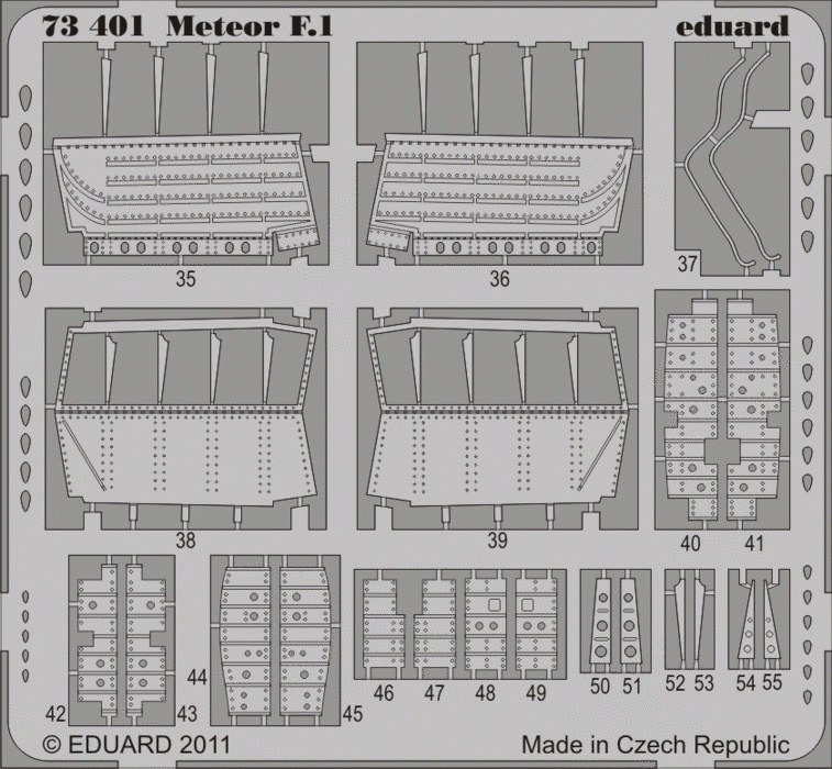 Eduard 73401 Meteor F.1 SA 1/72 CYBER HOBBY, DRAGON – image 2