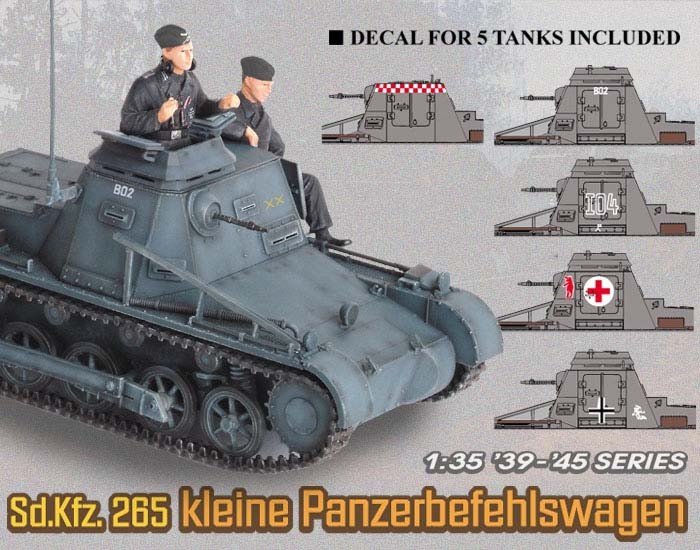 Dragon 6218 Sd.Kfz.265 kleiner Panzerbefehlswagen 1/35 – image 2