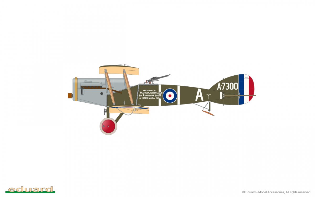 Eduard 8452 Bristol F.2B Fighter 1/48 – immagine 7