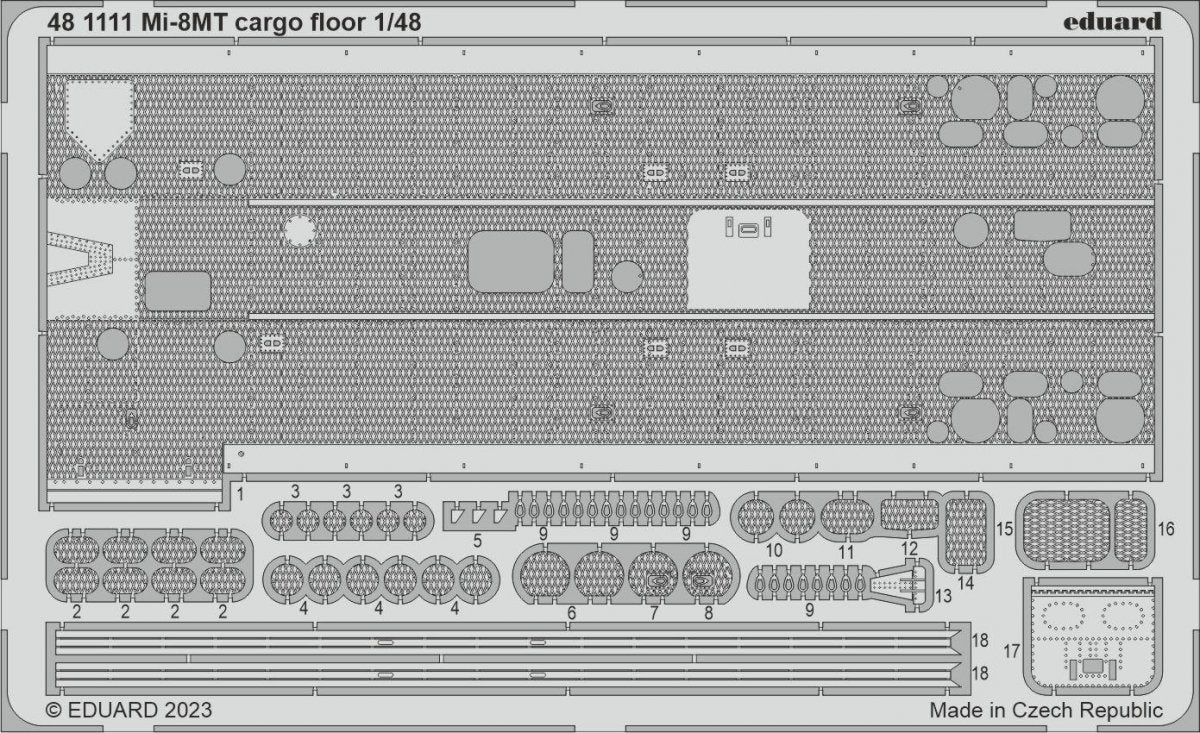 Eduard BIG49379 Mi-8MT CARGO INTERIOR TRUMPETER 1/48 – zdjęcie 3