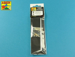 Aber 35L-300 Barrel with muzzle brake for Panther G for Takom 1/35 models