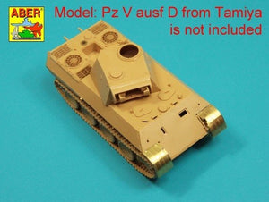 Aber 48A33 Grilles for Panther D 1/48 – immagine 9