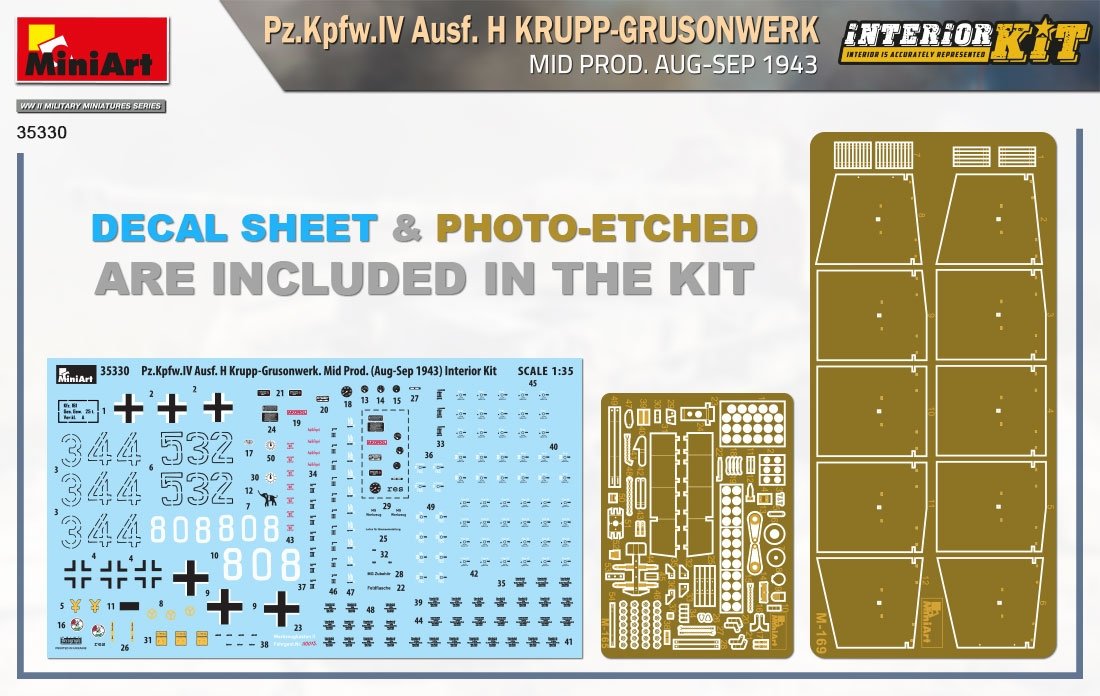 MiniArt 35330 Pz.Kpfw. IV Ausf. H Krupp-Grusonwerk 1/35 – image 3