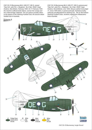 Special Hobby 72426 CAC CA-19 Boomerang &amp;#39;Jungle Scouts&amp;#39; 1/72 – image 6