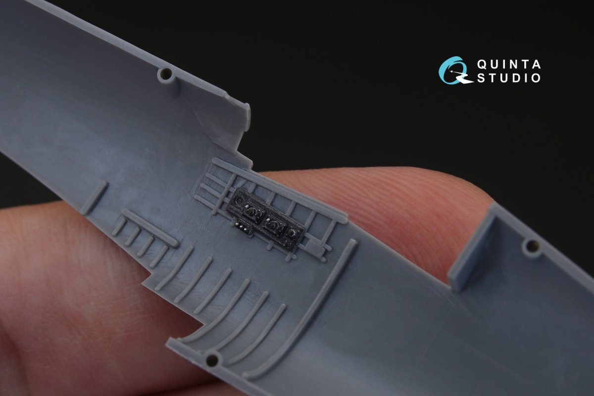 Quinta Studio QD72023 F4U-1 Corsair (Bird cage) 3D-Printed &amp;amp; colored Interior on decal paper (for Tamiya kit) 1/72 – imagen 7
