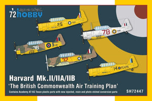 Special Hobby 72447 Harvard Mk.II/ IIA/ IIB &amp;#39;The British Commonwealth Air Training Plan&amp;#39; 1/72