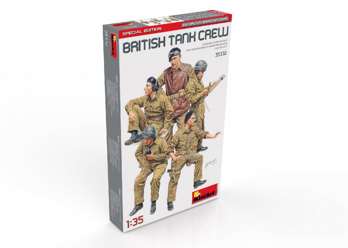 Miniart 35332 BRITISH TANK CREW. SPECIAL EDITION 1/35 – image 2
