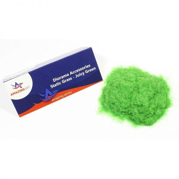 Amazing Art 13654 Static Grass 2mm - Lush Green
