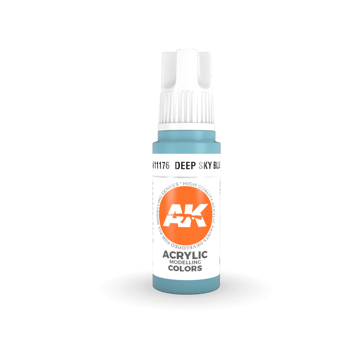 AK Interactive AK11176 DEEP SKY BLUE – STANDARD 17ml – immagine 2