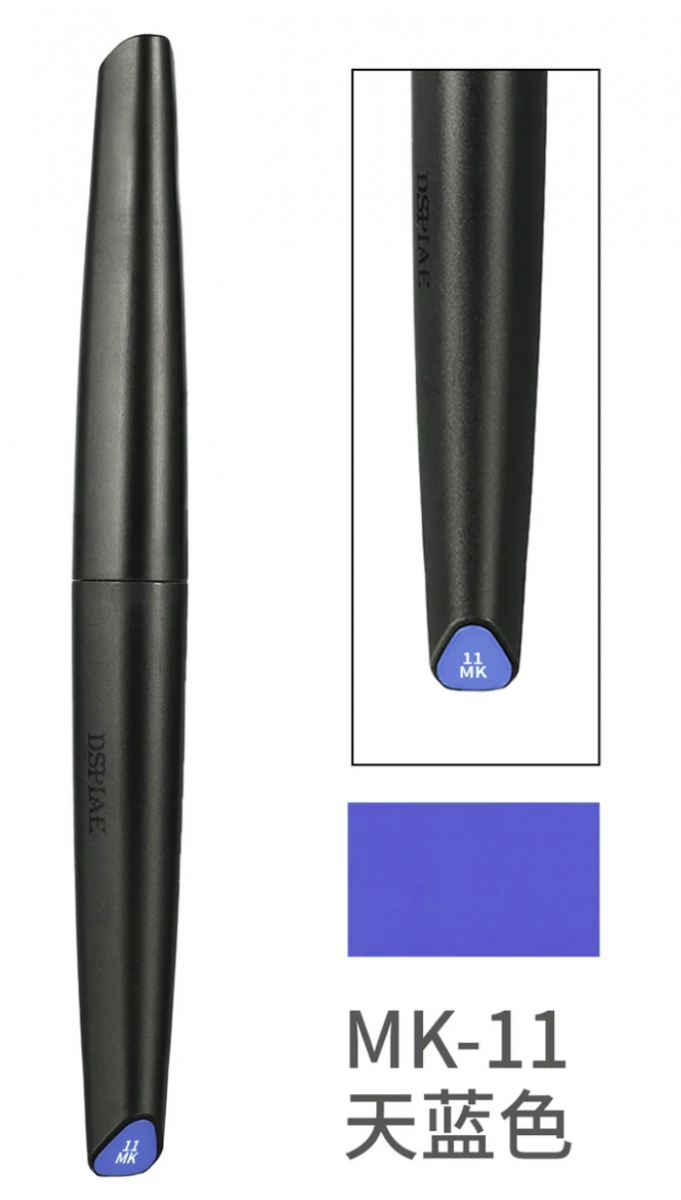 DSPIAE MK-11 Water-Based Soft Head Marker Sky Blue