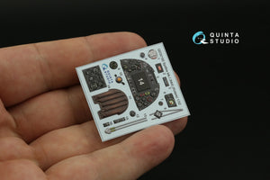 Quinta Studio QD32192 Spitfire Mk.1 (Mid) 3D-Printed &amp;amp; colored Interior on decal paper (Kotare) 1/32 – Bild 4