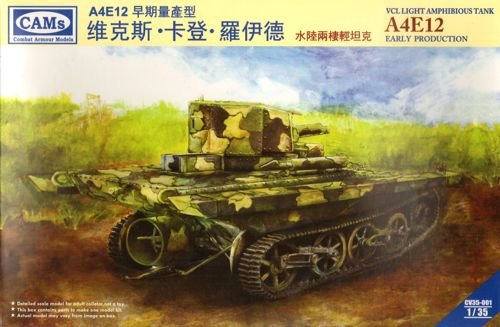 Riich CV35001 VCL Light Amphibious Tank A4E12 Early Production 1/35