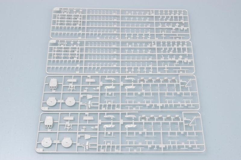 Trumpeter 05734 USS North Carolina BB-55 1/700 – obrázek 4