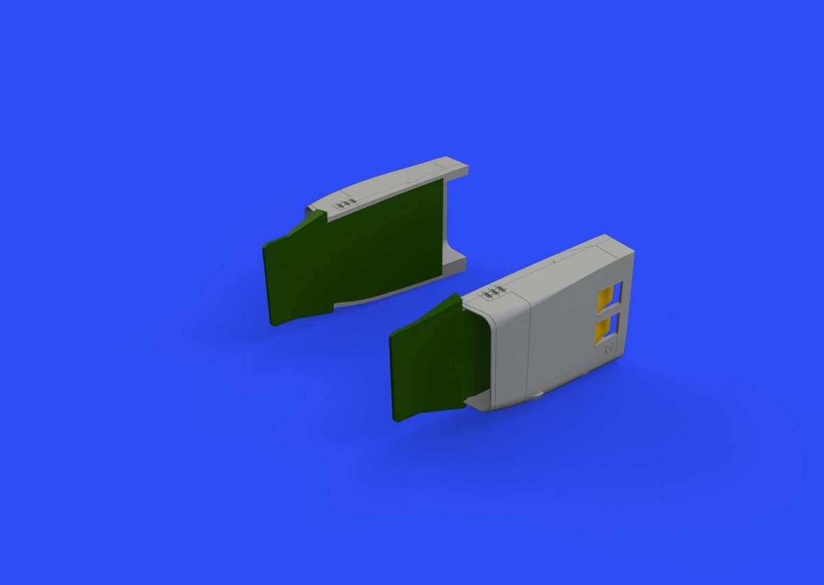 Eduard 648510 MiG-23BN engine air intakes 1/48 EDUARD, TRUMPETER – image 3