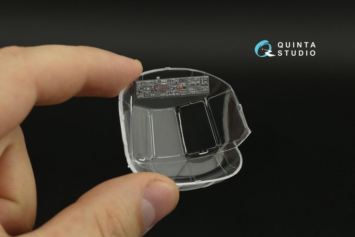 Quinta Studio QDS-48381 Mi-17 3D-Printed &amp;amp; colored Interior on decal paper (AMK) (Small version) 1/48 – image 10