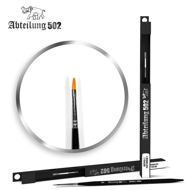 502 Abteilung ABT835-2 Flat Brush 2