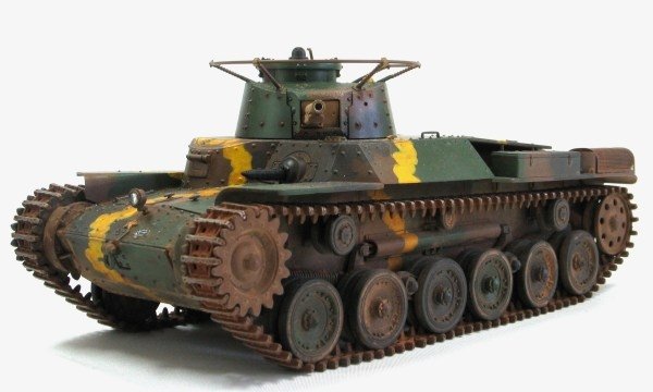 Fine Molds FM27 IJA Main Battle Tank Type 97 Chi-Ha with Additional Armor 1/35 – Bild 6