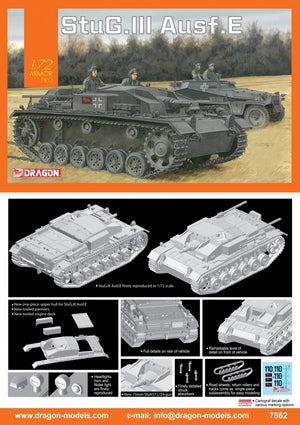 Dragon 7562 StuG.III Ausf.E 1/72