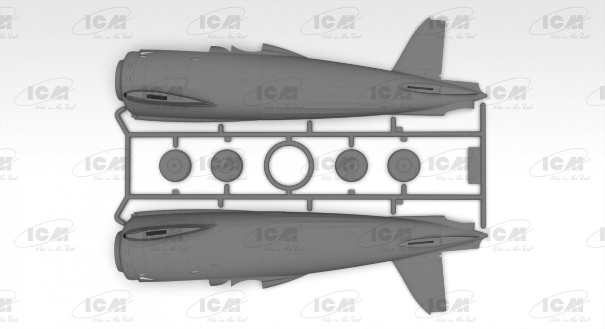 ICM 32021 CR. 42 LW, WWII German Luftwaffe Ground Attack Aircraft 1/32 – obrázek 6