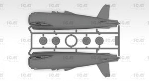 ICM 32021 CR. 42 LW, WWII German Luftwaffe Ground Attack Aircraft 1/32 – obrázek 6