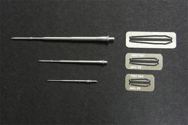 HobbyDecal MT48015V1 Mig-29 Pitot tube set 1/48 – zdjęcie 3