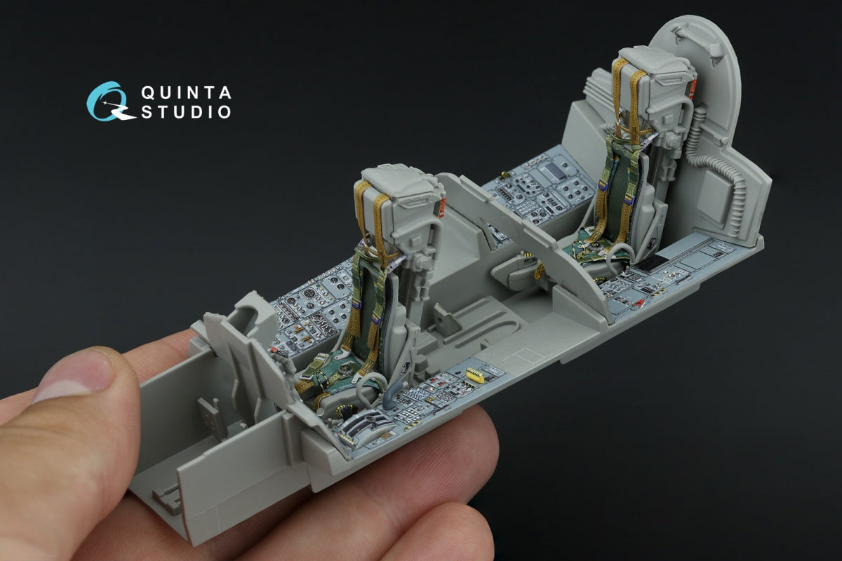 Quinta Studio QD+32230 Tornado IDS Italian 3D-Printed &amp;amp; colored Interior on decal paper (Italeri) (with 3D-printed resin parts) 1/32 – image 11