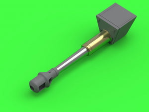 Master GM-72-040 Sturmhaubitze 42 - 10.5 cm StuH 42 L/28 - working barrel with resin muzzle brake and mantlet cover 1/72 – Bild 6