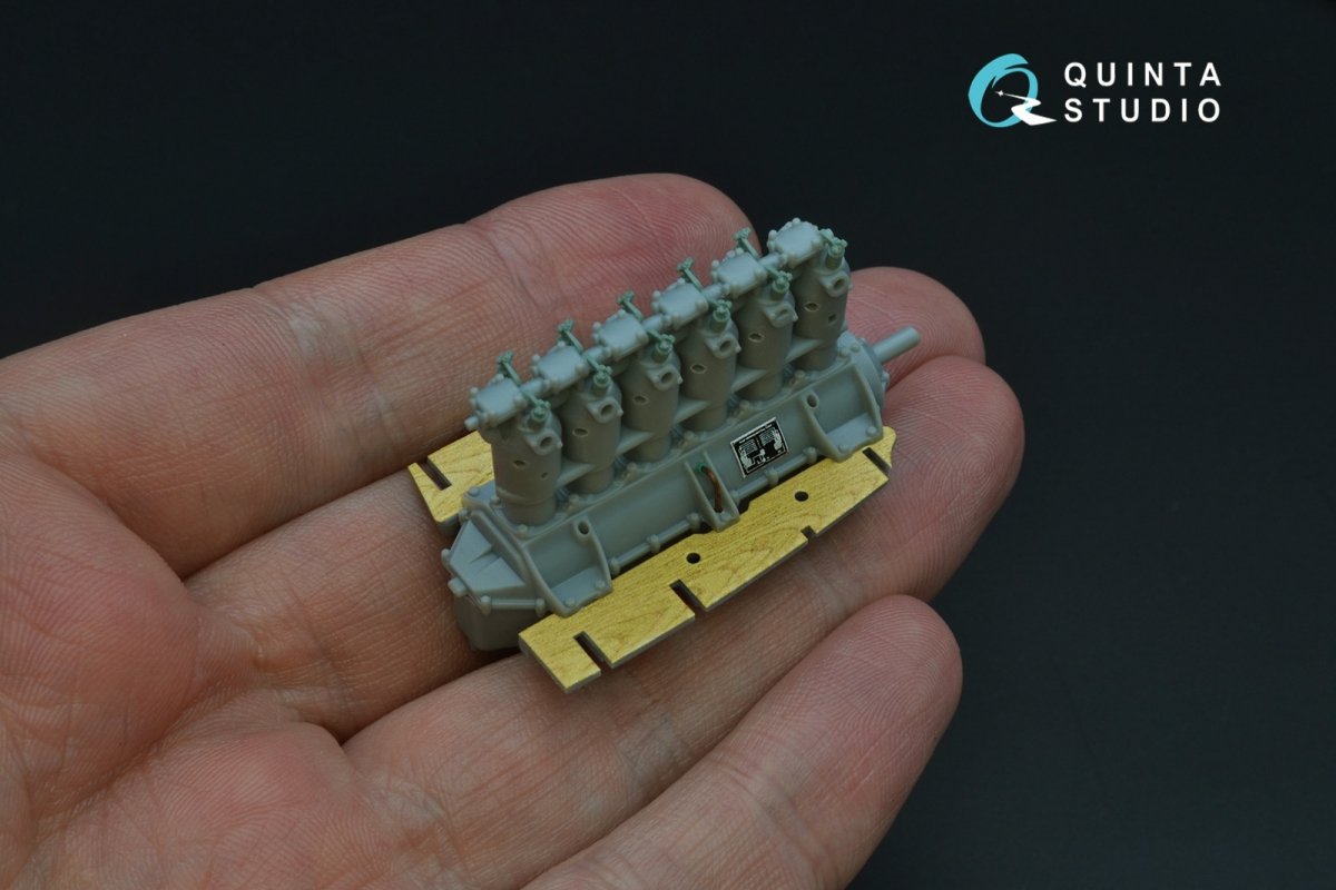 Quinta Studio QD32085 Albatros DV 3D-Printed &amp;amp; colored Interior on decal paper (Wingnut Wings) 1/32 – obrázek 6