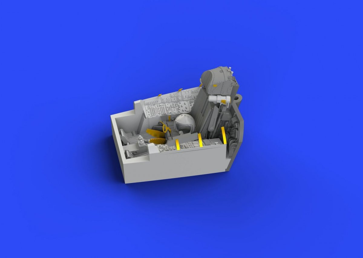 Eduard 648260 Su-27 cockpit ACADEMY 1/48 – obrázek 3