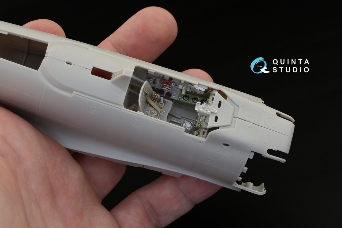 Quinta Studio QD32025 A6M2b (Nakajima prod.) 3D-Printed &amp;amp; colored Interior on decal paper (for Tamiya kit) 1/32 – image 3