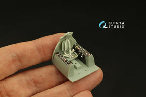 Quinta Studio QD48392 F8F-1 Bearcat 3D-Printed &amp;amp; colored Interior on decal paper (Academy) 1/48 – obrázek 7