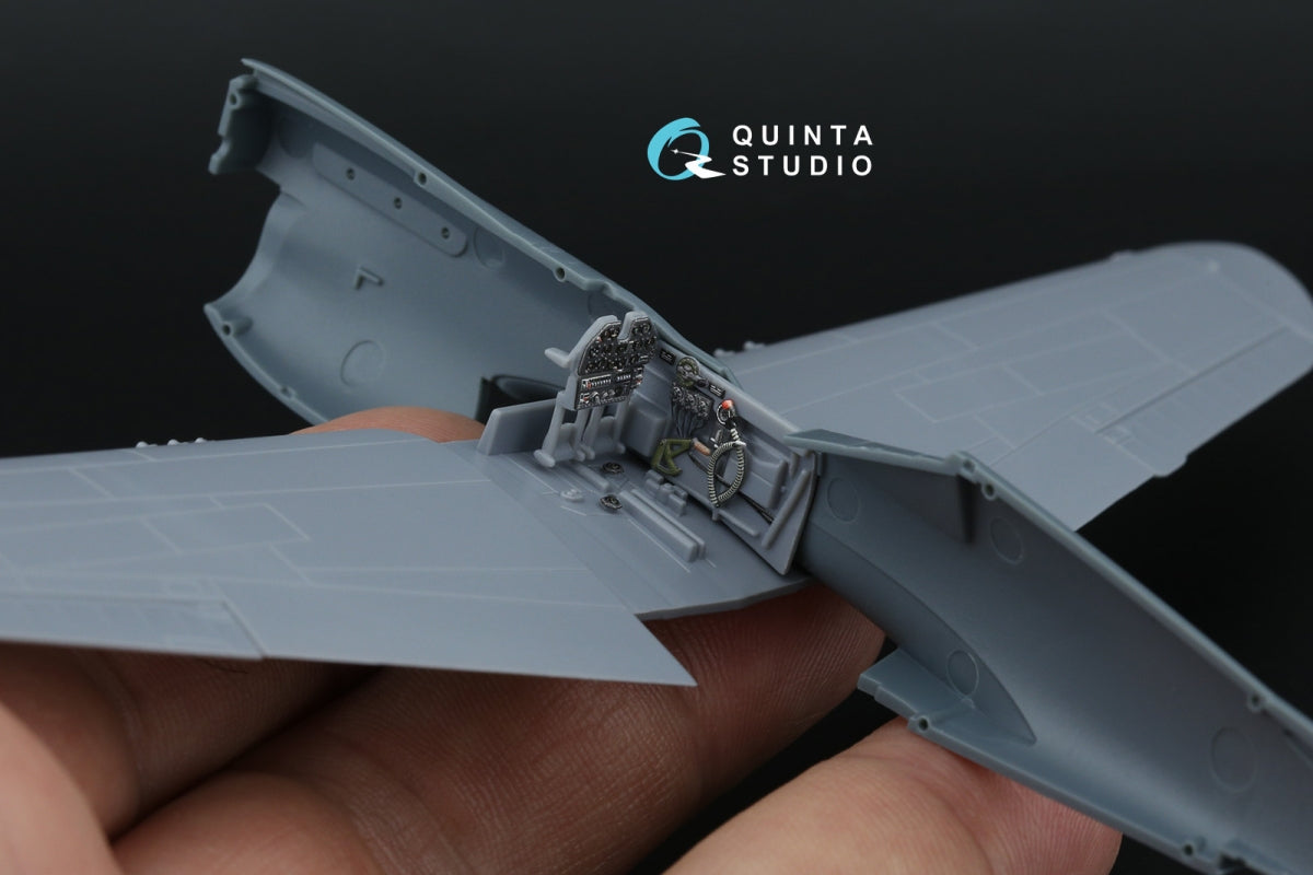 Quinta Studio QD72216 P-40N Warhawk 3D-Printed &amp;amp; colored Interior on decal paper (Special Hobby) 1/72 – Bild 5