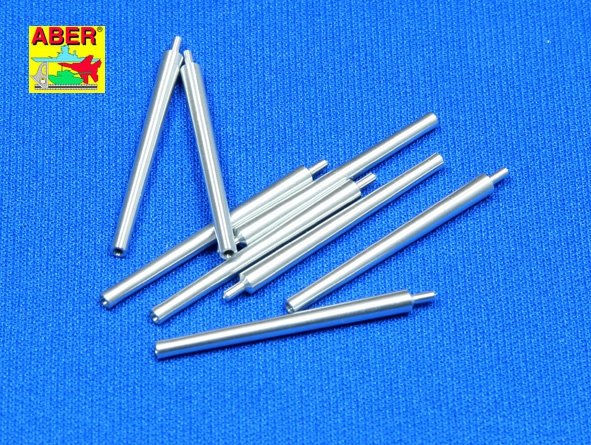 Aber 350L-08 Ensemble de 8 canons de 406 mm pour les navires japonais Mutsu et Nagato (1/350)