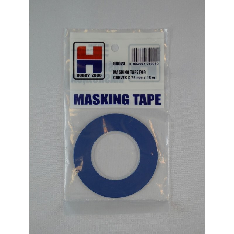 Hobby 2000 80024 Masking Tape For Curves 0.75mm x 18m