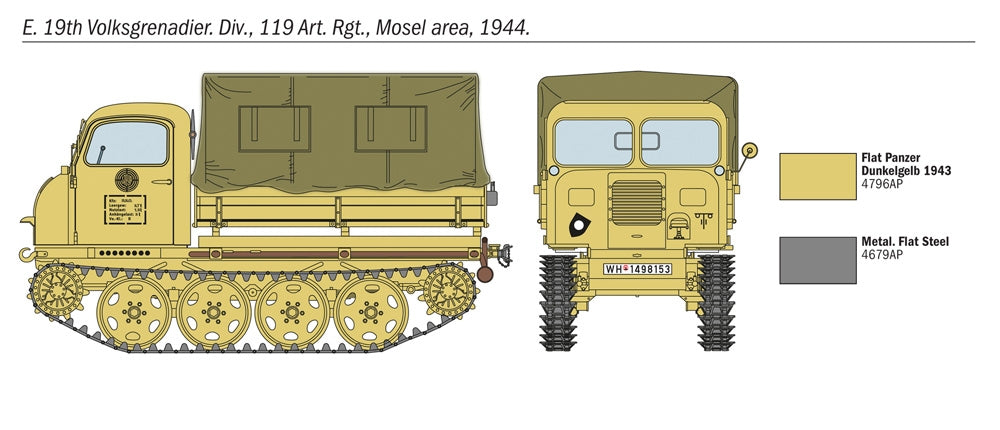 Italeri 6549 STEYR RSO/01 with GERMAN SOLDIERS 1/35 – Bild 15