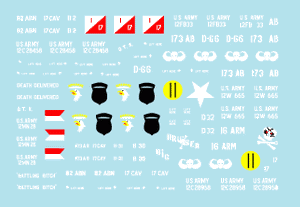 Star Decals 35-931 Paras américains au Vietnam 1/35  – image 3