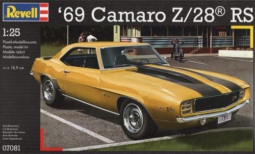 Revell 07081 General Motors Camaro Z/28 RS (1969) 1/25