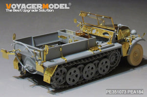 Voyager Model PE351073 WWII German Sd.Kfz.10 Asuf.B Half Track Early Version（For DRAGON 6731） 1/35 – image 3