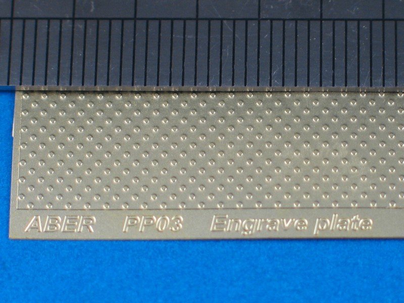 Aber PP03 Plaque à graver (88 x 57mm) - motif 03