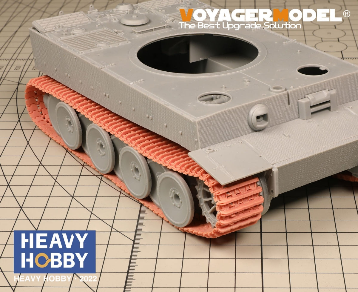 Heavy Hobby PT35002 WWII German Tiger I Initial Version Tracks Fit for Dragon 6252, 6600. RFM 5075, 5078 1/35 – obrázek 4
