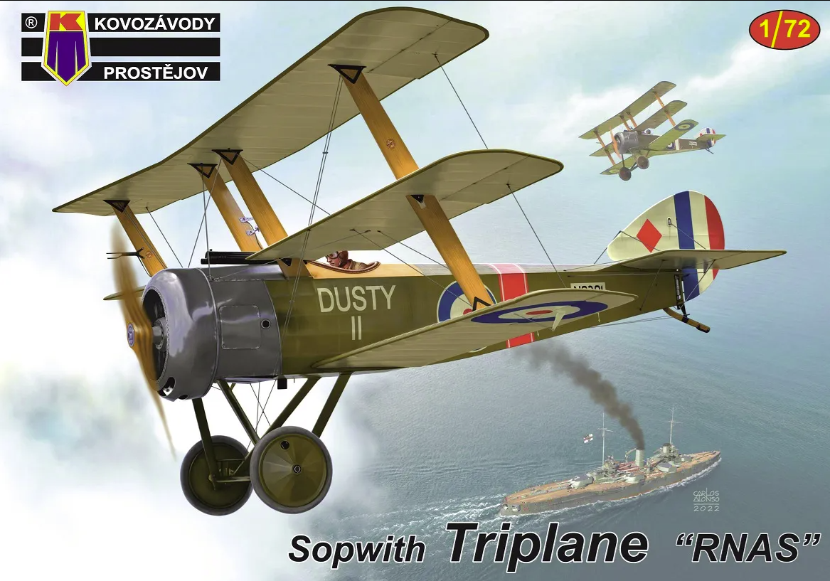 Kovozavody Prostejov KPM0338 Sopwith Triplane “RNAS” 1/72