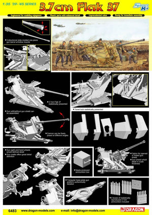 Dragon 6483 3.7cm Flak 37 1/35 – Bild 2