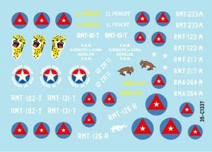 Star Decals 35-C1337 Tanks &amp;amp; AFVs in Cuba # 1. M4A3E8 Sherman, A34 Comet, Staghound, Greyhound, M3A1 Scout Car, M3A1 Stuart.1/35 – image 2