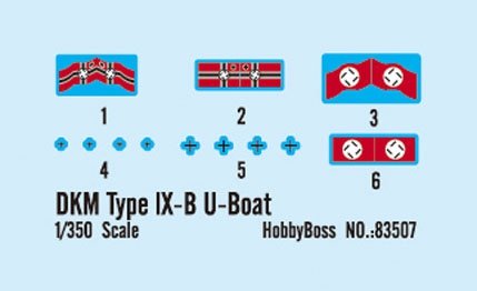 Hobby Boss 83507 DKM Type lX-B U-Boat 1/350 – Bild 2